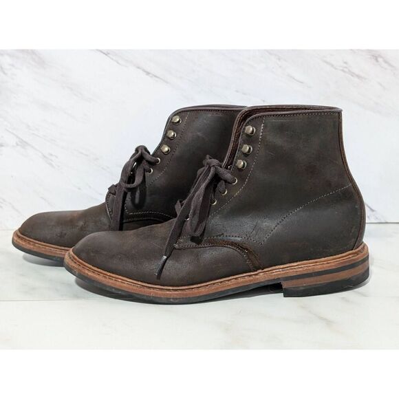 Allen Edmonds Higgins Mill Men\'s Brown Leather Weatherproof Boot Sz 8.5 main image 6